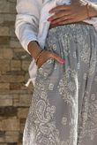 Hush Pillow Cotton Bandana B Classic Barrel Pant Cloud Grey